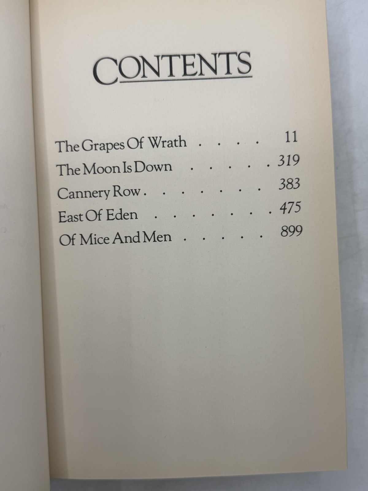 John Steinbeck Collected Works Bonded Leather Easton Press Style The Grapes of