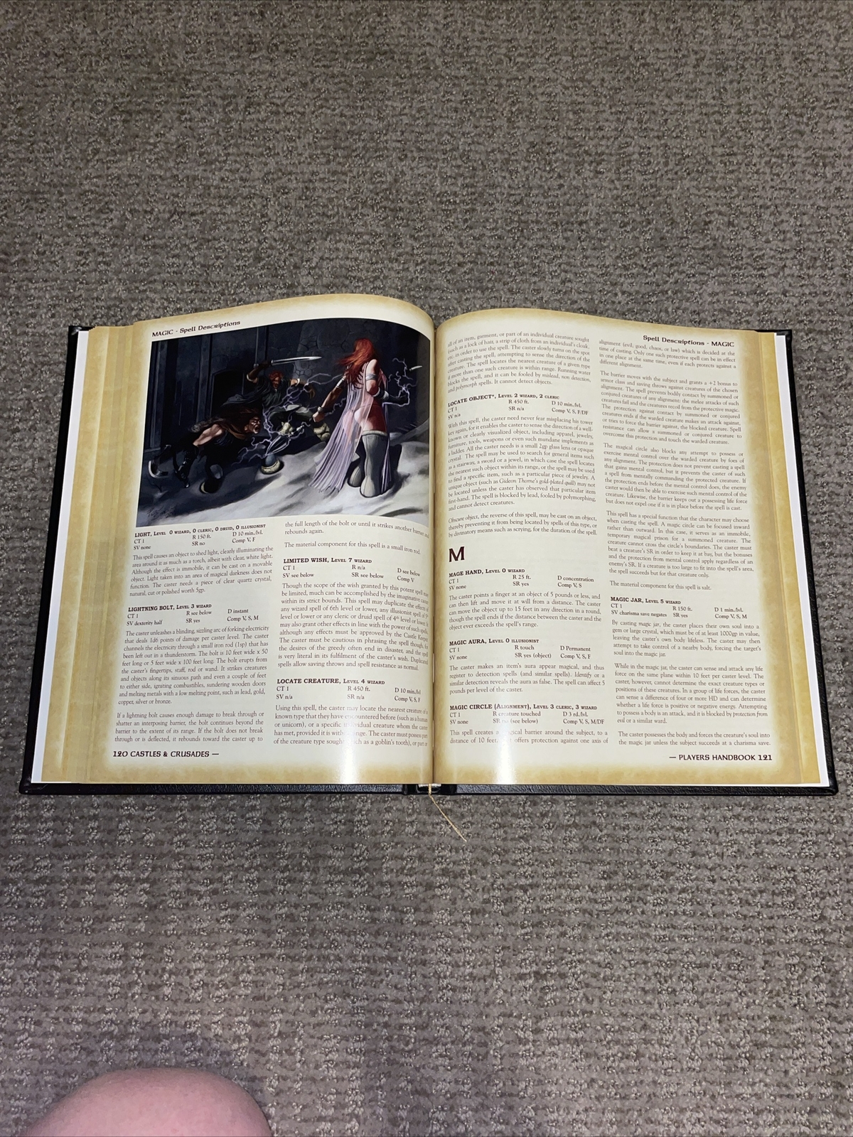 C&C Players Handbook – Special Signed Collector’s Edition (Castles Crusades 7th)