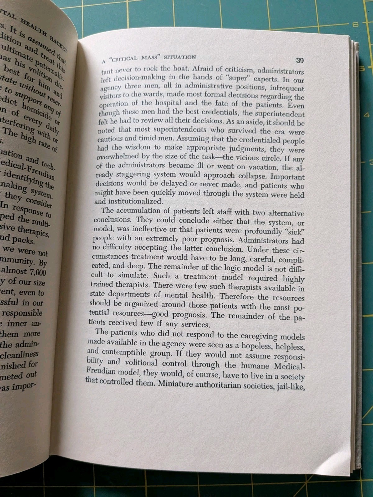Power Greed and Stupidity in the Mental Health Racket Joseph Mehr Walter D.