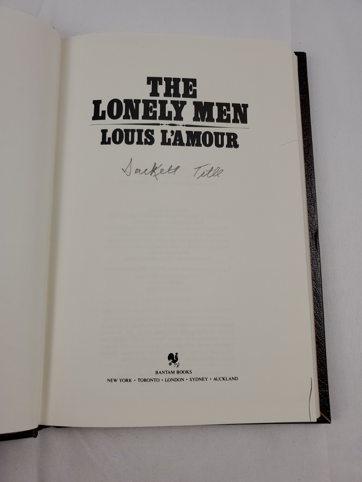 The Louis L’amour Collection Leatherette Bantam Book Lot Of 10