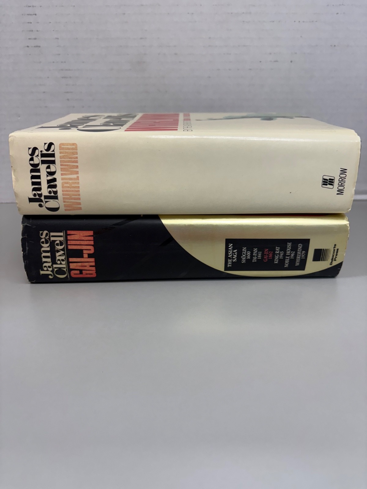 James Clavell Lot of 2 Hardcover w/DJ (See photos for titles)