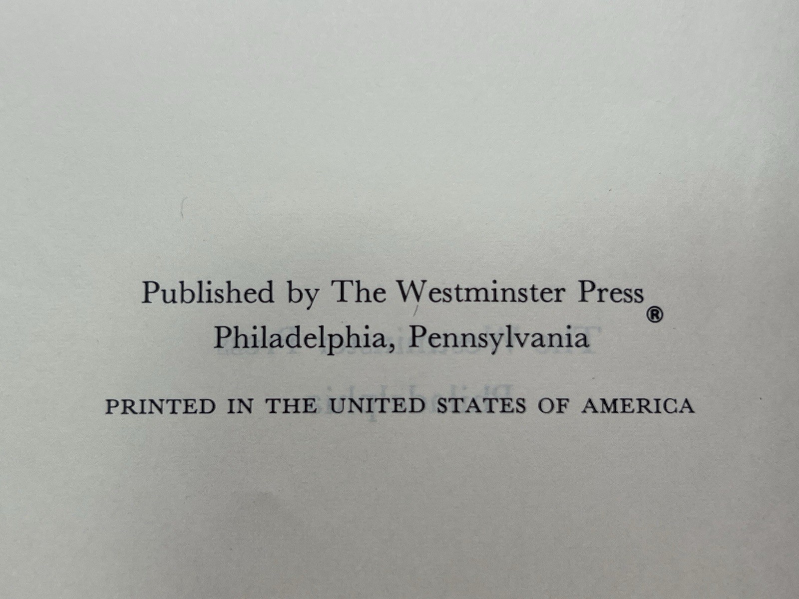 Theology of the Old Testament Volume 1 & 2 Eichrodt Westminster Press 1960’s
