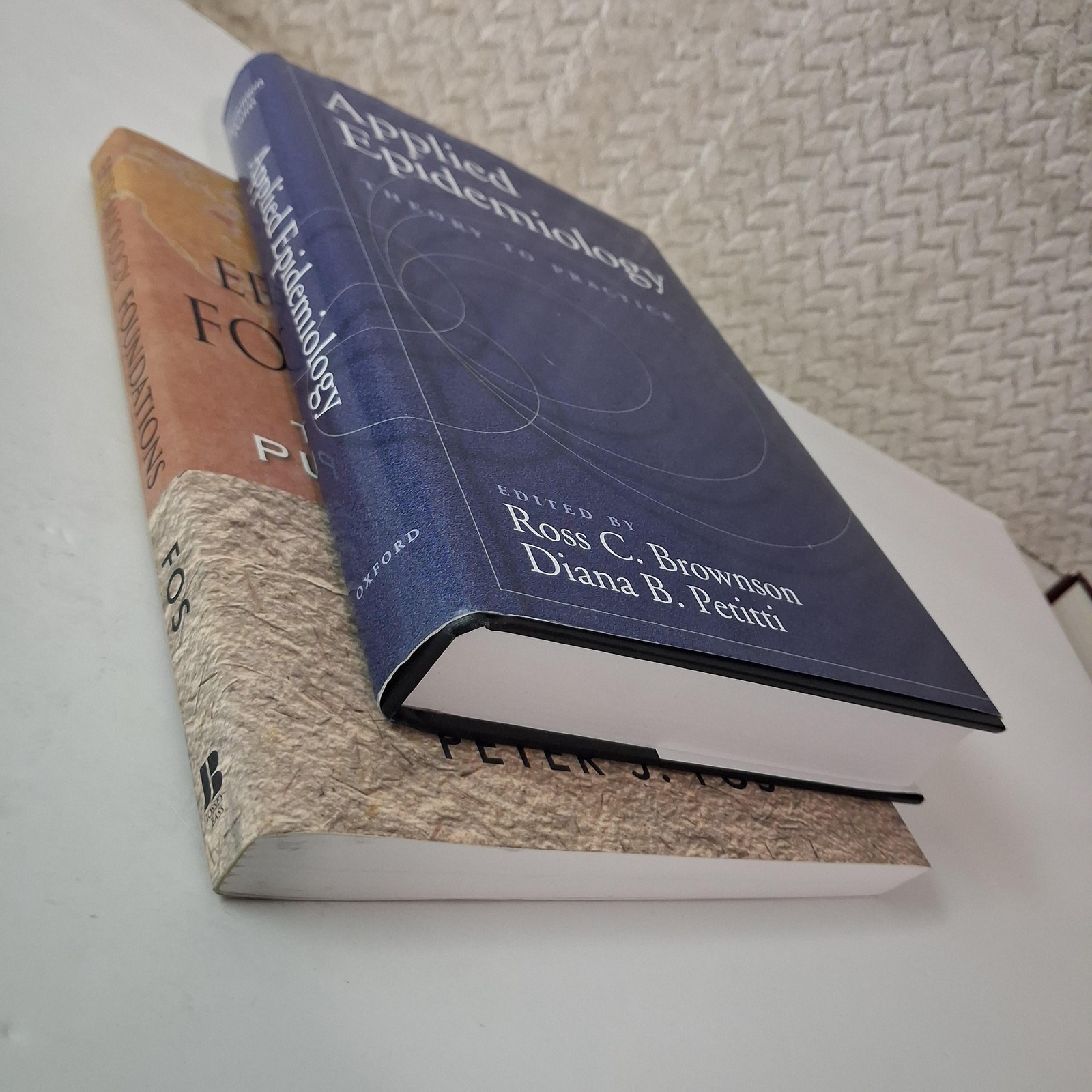 Applied Epidemiology & Epidemiology Foundations Brownson Petitti Fos HC PB