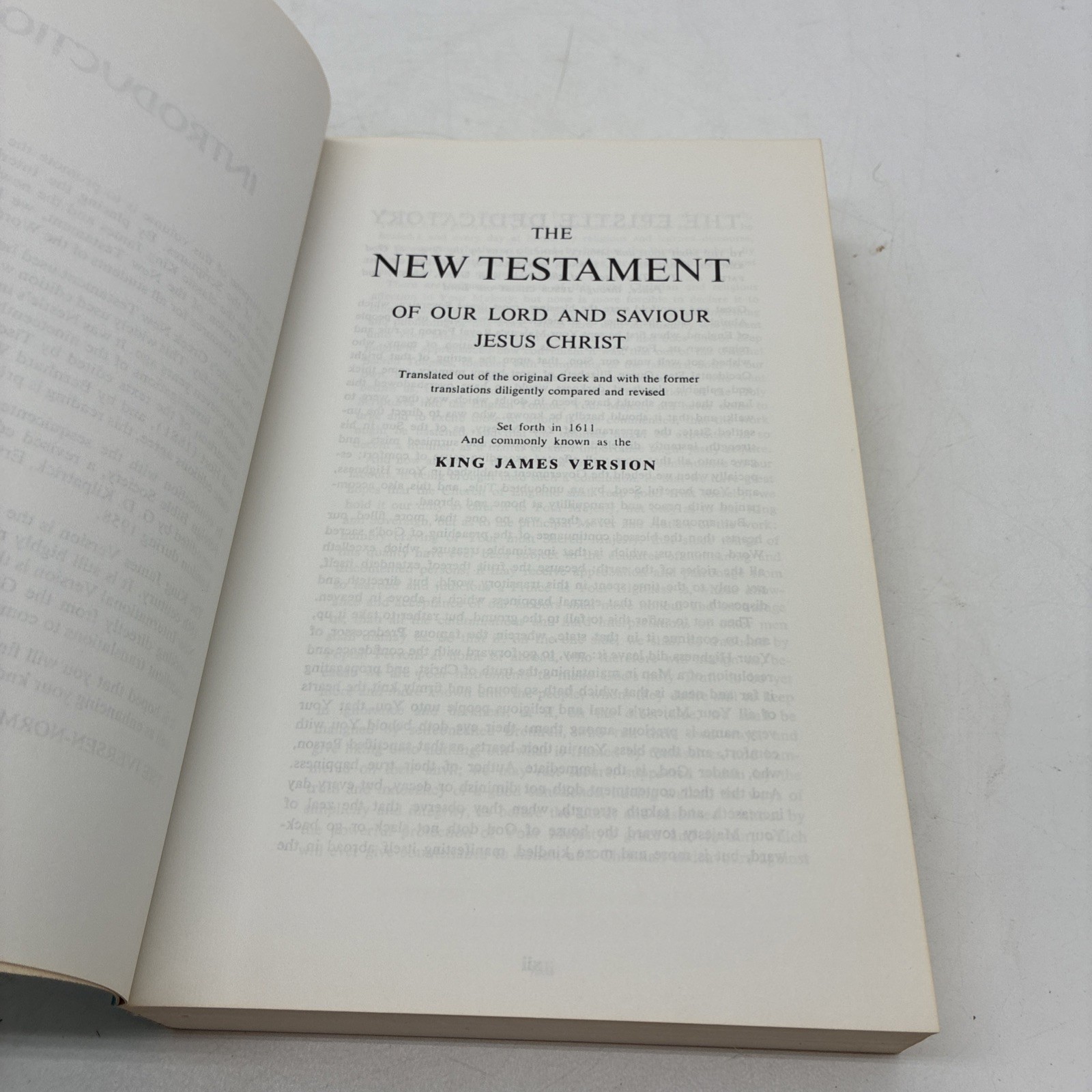 GREEK-ENGLISH NEW TESTAMENT (Greek Text Literal Interlinear KJV NIV) 1976 PB