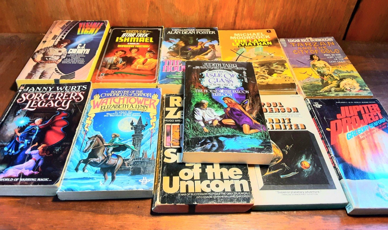 Wholesale Lot 70 Misc Vintage Sci-Fi/Fantasy Paperback Books Poul Anderson More