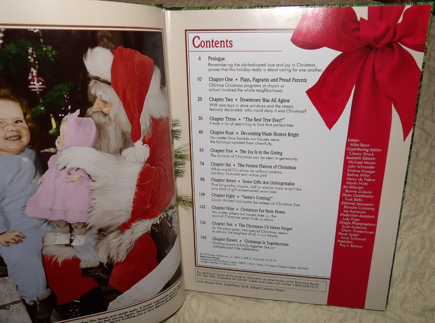 THE CHRISTMASES WE USED TO KNOW FROM REMINISCE MAGASINE 1996 HC BOOK 162 PAGES