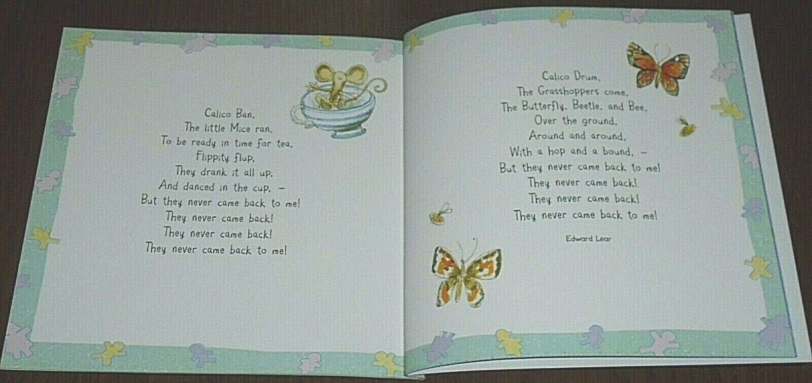 ONE, TWO, BUCKLE MY SHOE AND OTHER RHYMES BOOK (17cm X 17cm) 2019 BRAND NEW