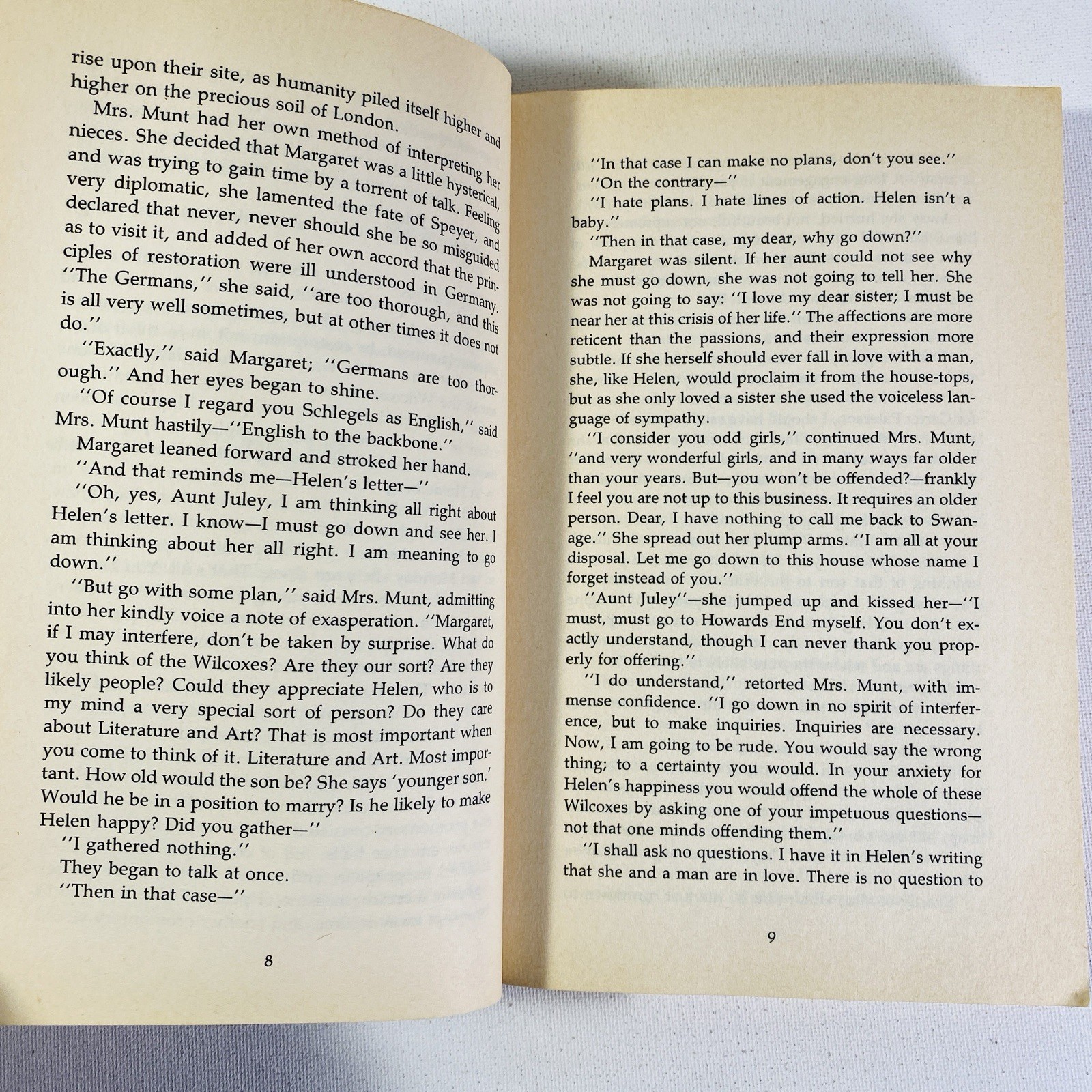 Howards End by E. M. Forster 1989, Trade Paperback