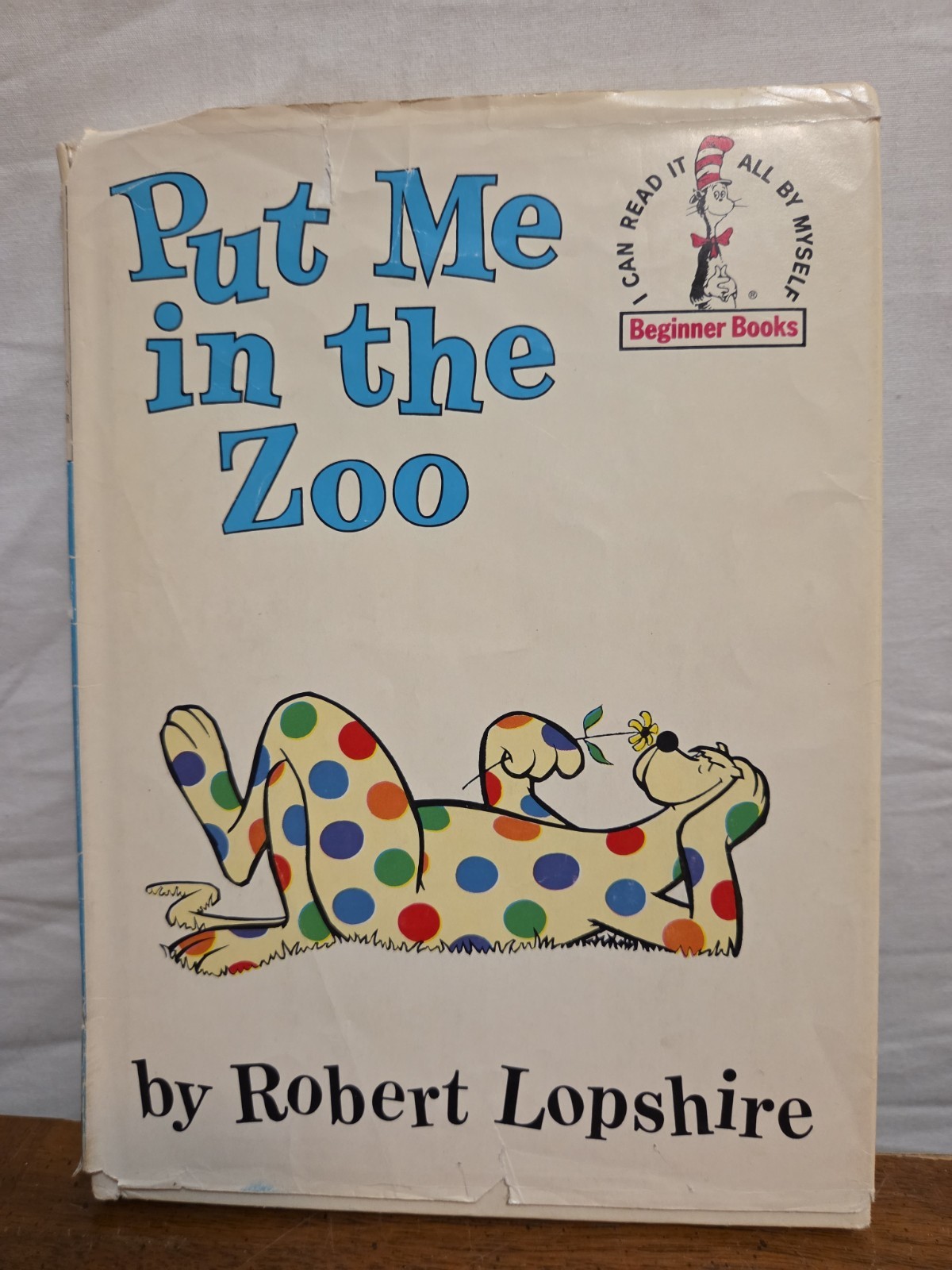 Put Me in the Zoo Lopshire Beginner Books 1960 Hardcover Dust Jacket Vintage