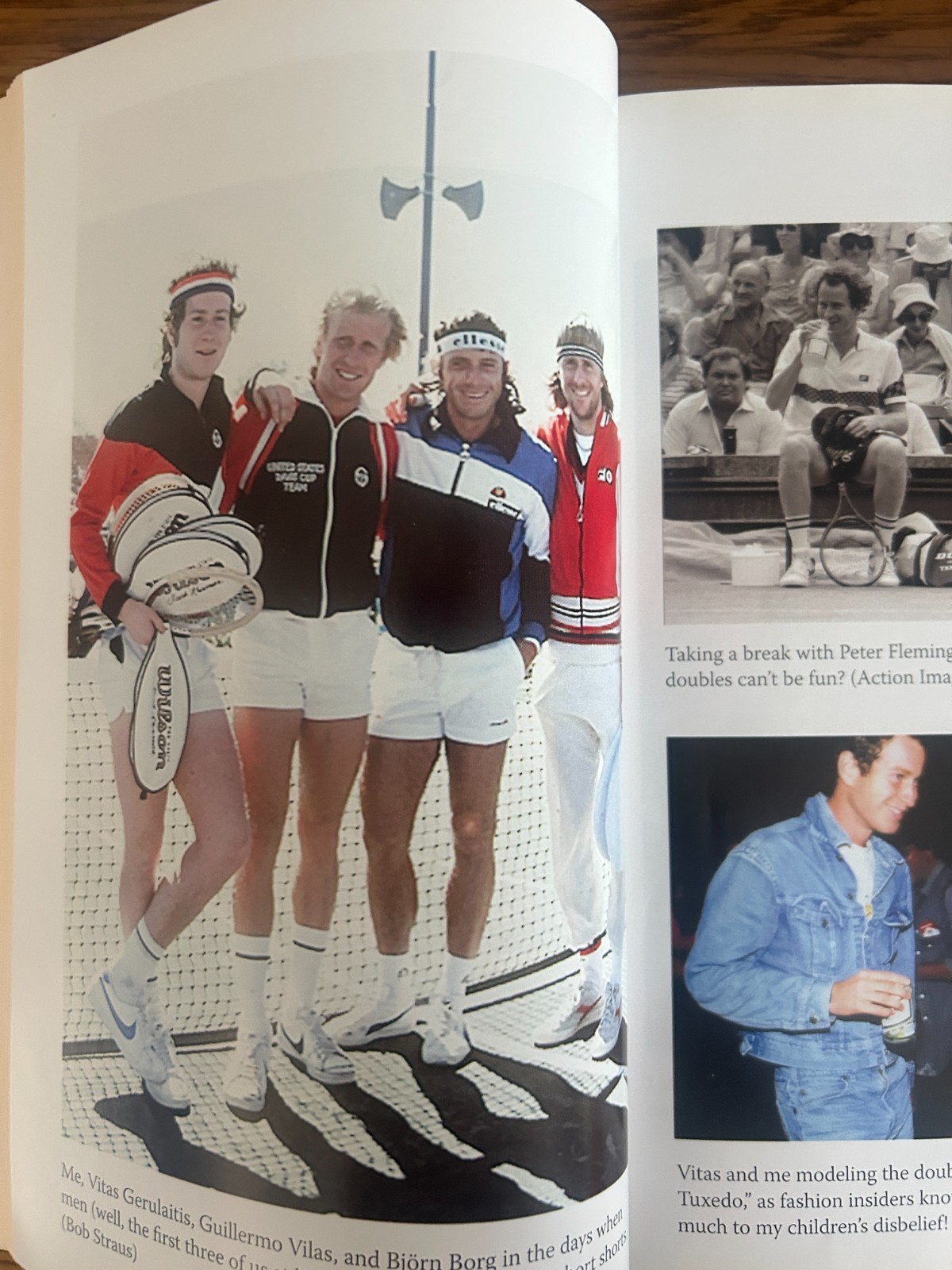 JOHN McENROE “Seriously” W & N (UK) PB Great photo gallery TENNIS 274 Pages
