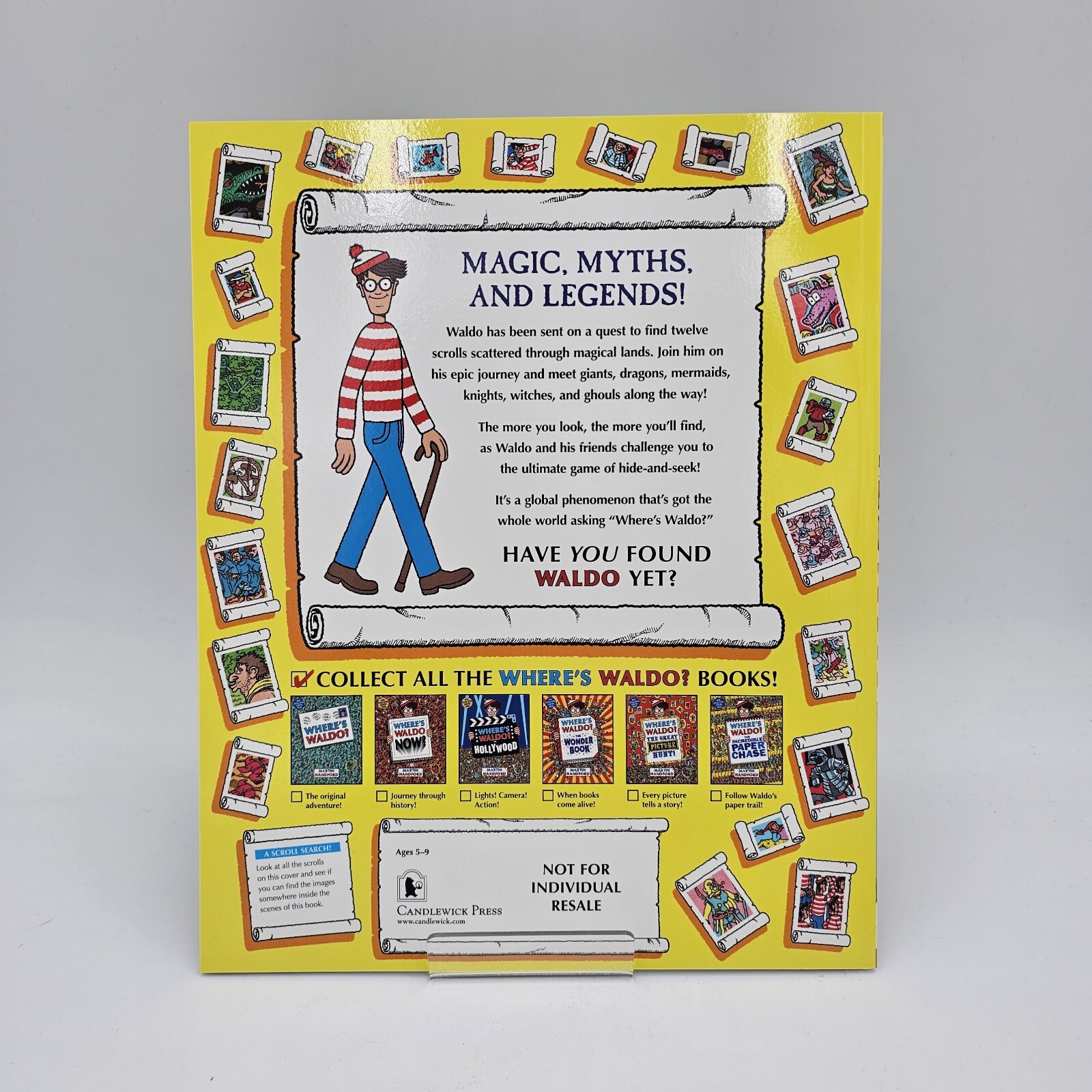 Wheres Waldo? The Super Six! Boxed Set Of 6 Books Poster & 80-Piece Puzzle – LN