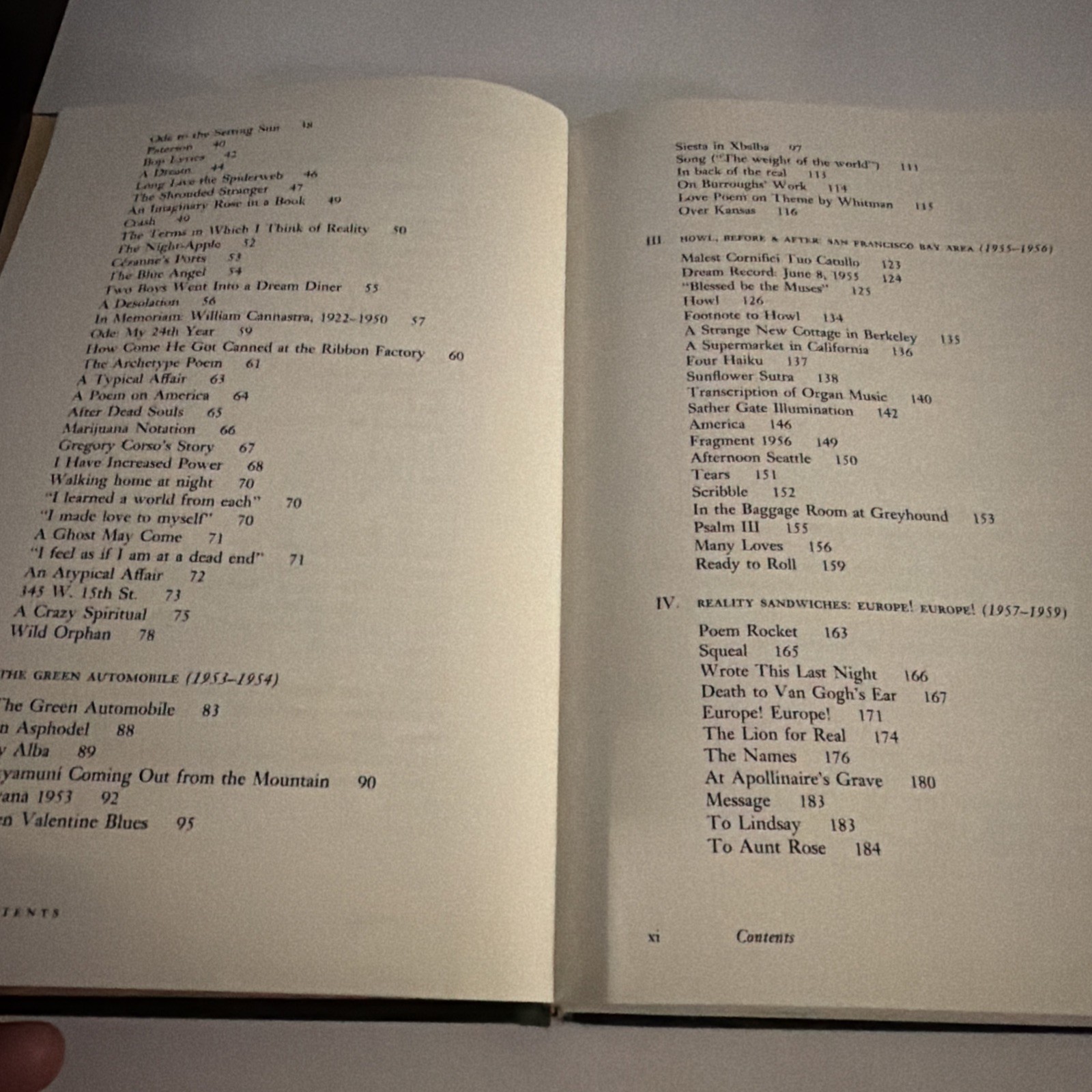 Allen Ginsberg Collected Poems 1947-1989. No Dust Jacket.