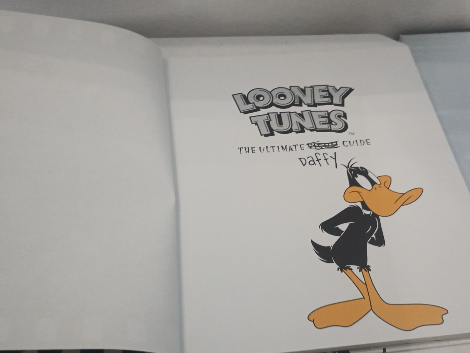 Looney Tunes: The Ultimate Visual Guide Book w/ Dust Cover