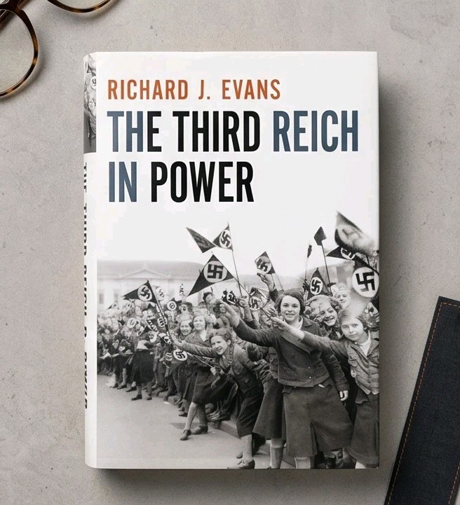 Third Reich in Power, 1933-1939 by Richard J. Evans 2005 HCDJ 1st Ed Illustrate