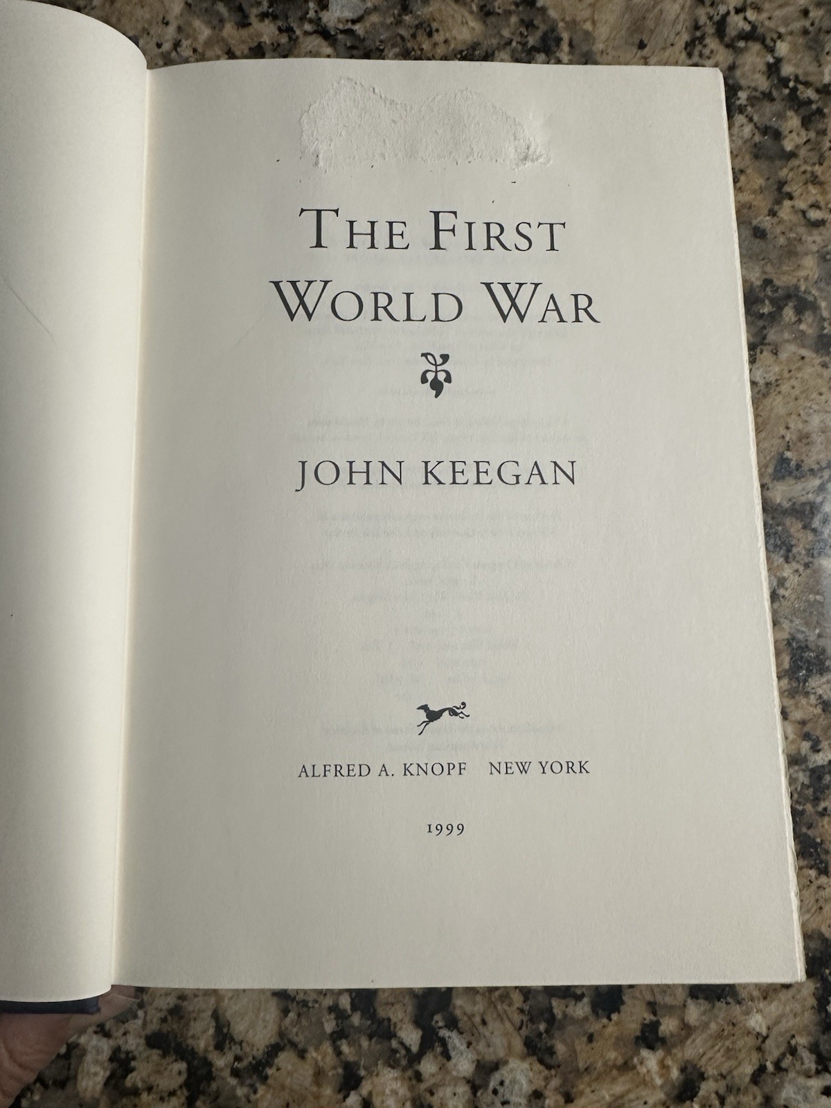 Illustrated History of WWI John Keegan Book World War 1 Military History HC