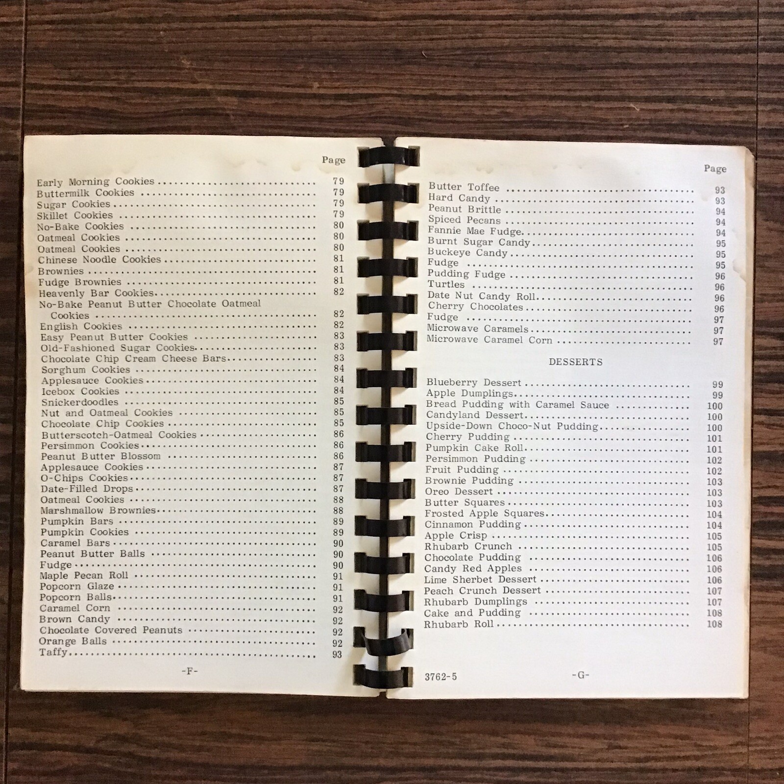 Bourbon Baptist Church Ladies Vintage 1986 Cookbook SEE INDEX PHOTOS