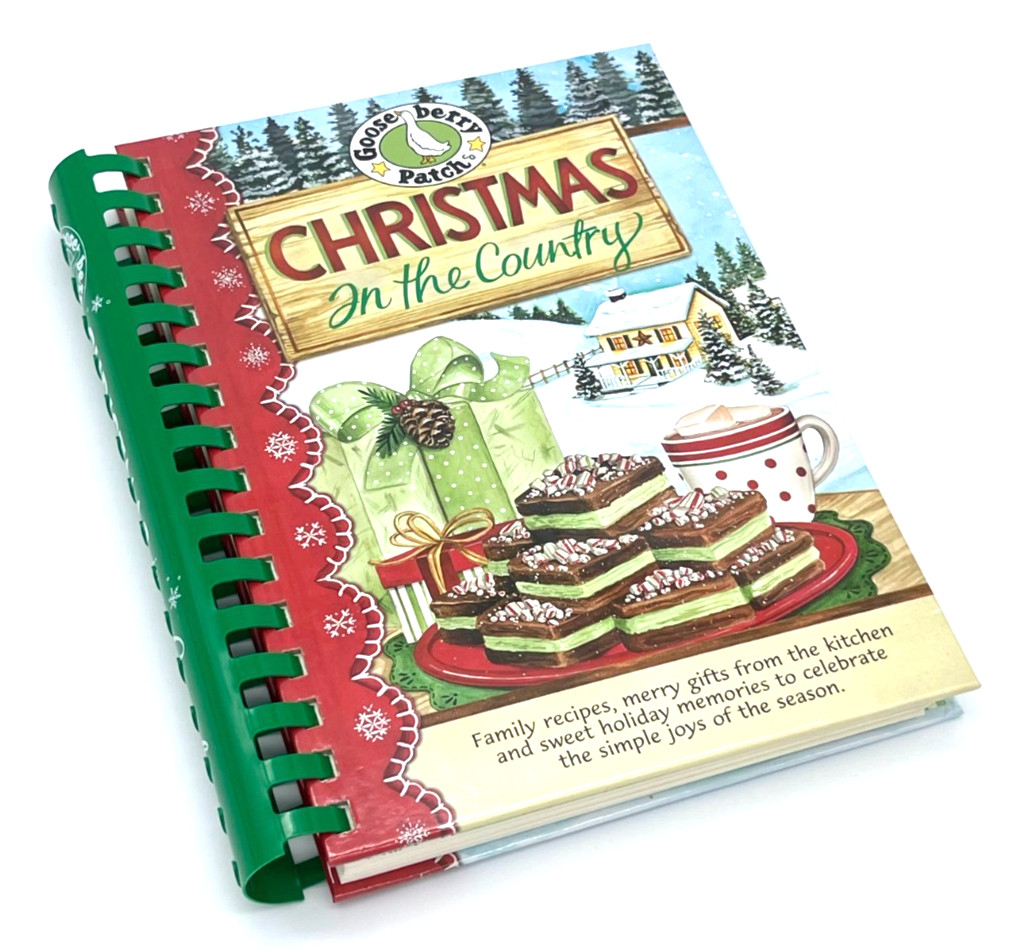 Gooseberry Patch Cookbook Christmas in the Country Recipes 2007- 222 pages