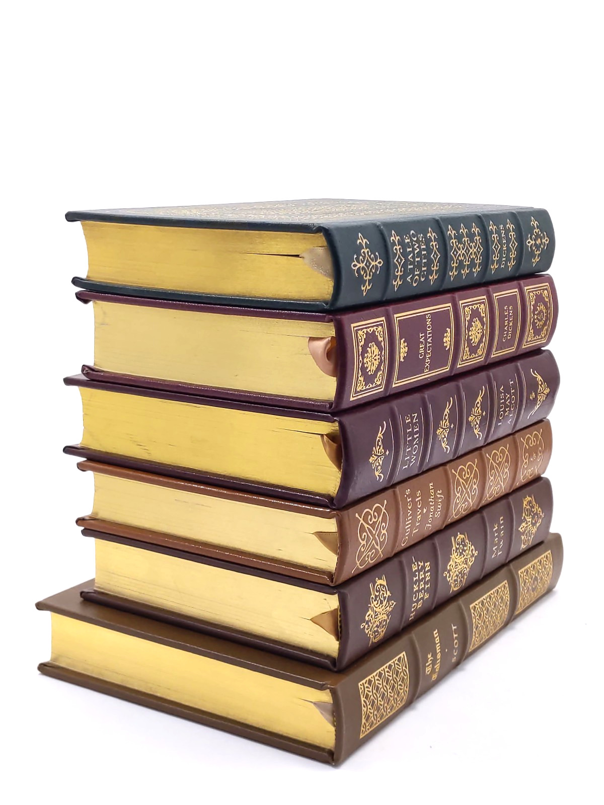 Easton Press Leather Lot of 12 The 100 Greatest Books Ever Written Collector’s
