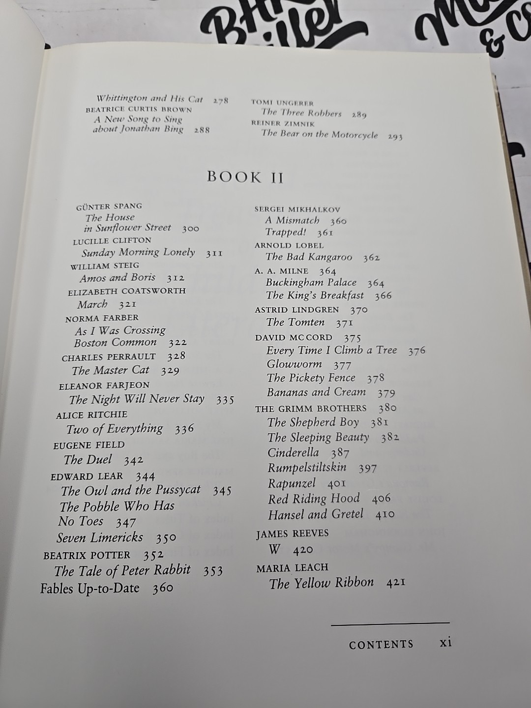 The World Treasury of Children’s Literature Book II 1974 1st Edition
