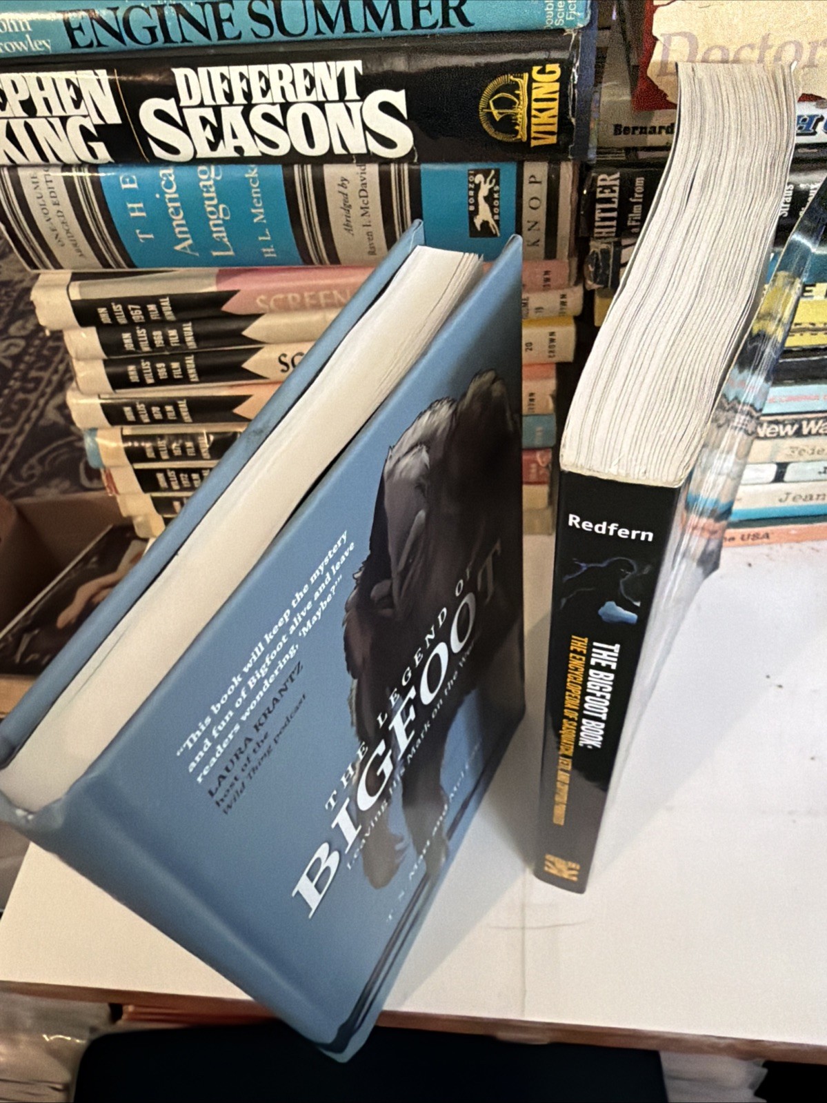 Two Bigfoot Books In Very Good+ Condition “Legend Of”. . . And “Bigfoot Book” ￼