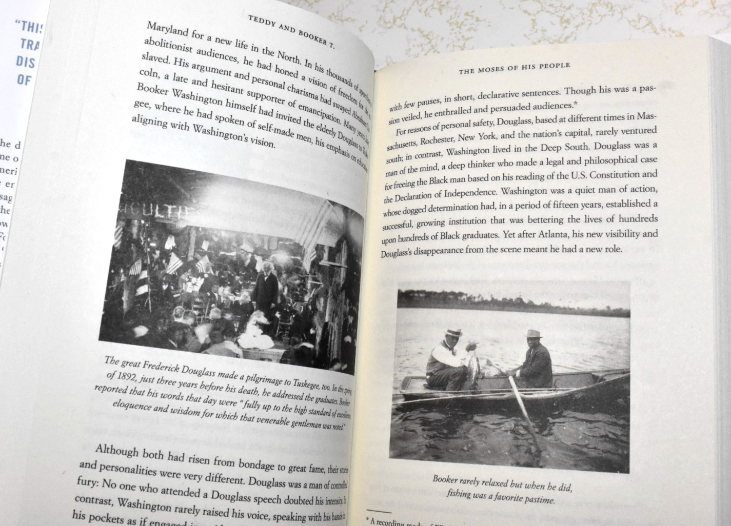 HARD COVER BOOK “TEDDY and BOOKER T. (Washington)” 350 Pages, Brand New (c) 2023