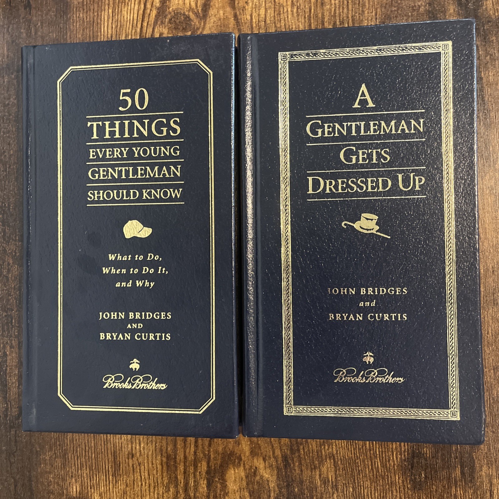 X2 HC John Bridges 50 Things Every Young Gentleman Should Know A Gentleman Gets