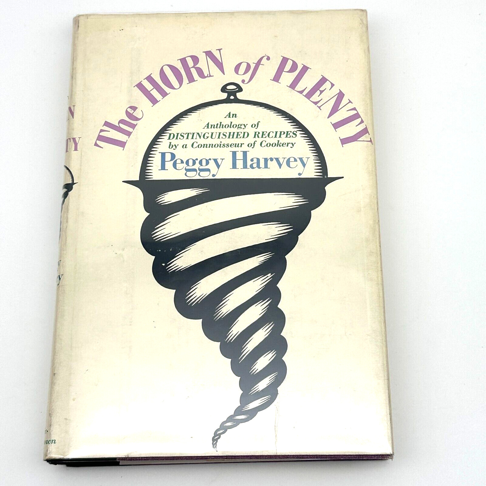 1964 Horn of Plenty Peggy Harvey First Edition Cookbook with Julia Child Blurb