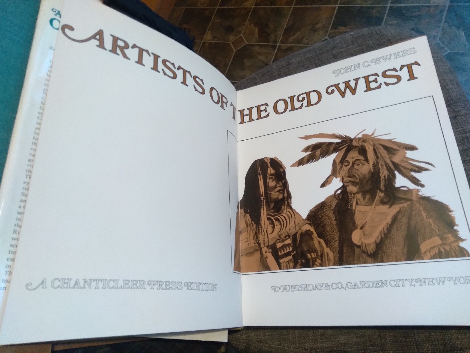 Artists of the Old West by John C. Ewers — Hard Cover — 1973 Enlarged Edition