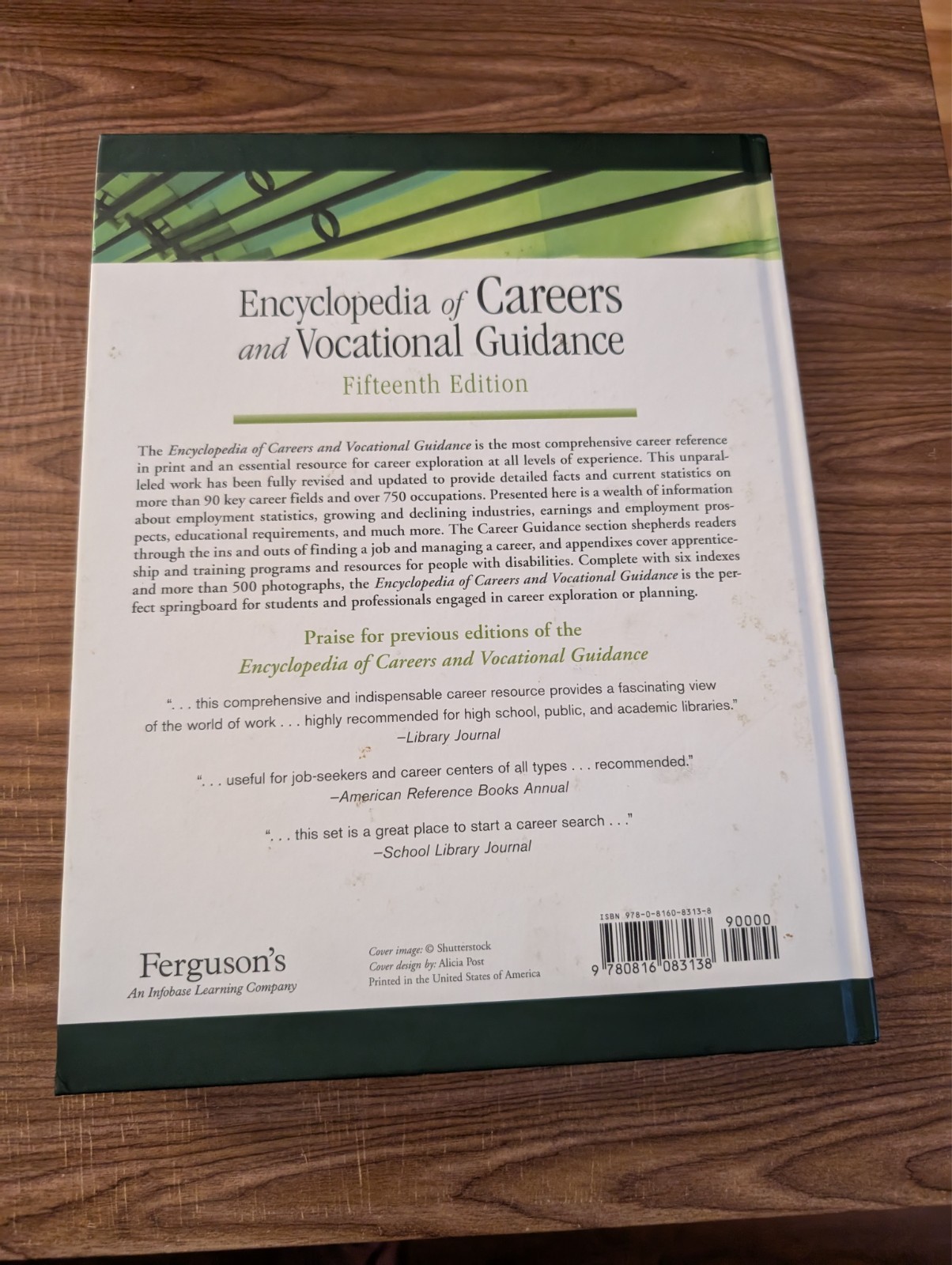 Encyclopedia of Careers and Vocational Guidance Ferguson Fifteenth Edition