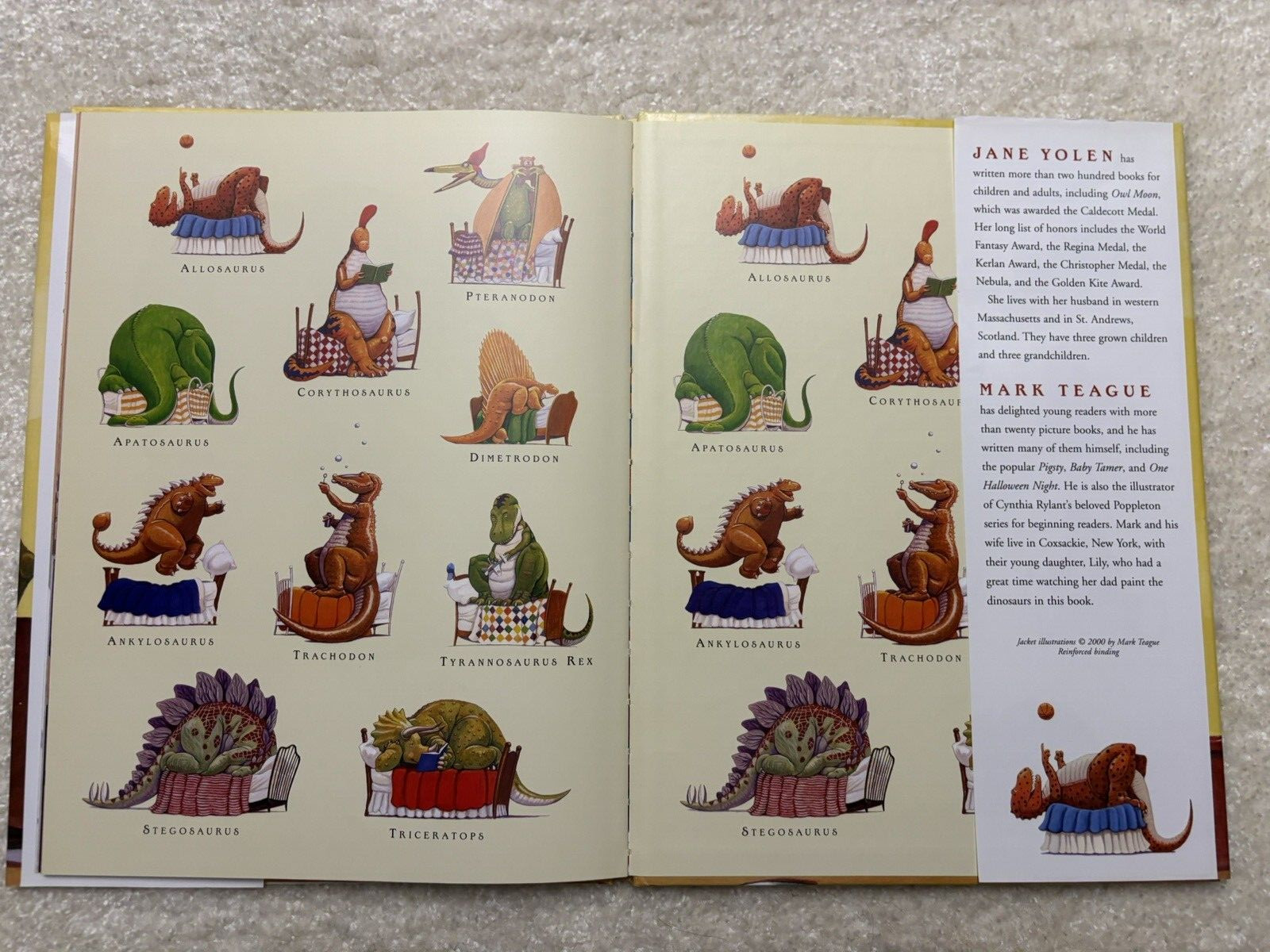 Lot Of 3 How Do Dinosaurs book Jane Yolen & Teague Say Good Night, I’m Mad, Safe