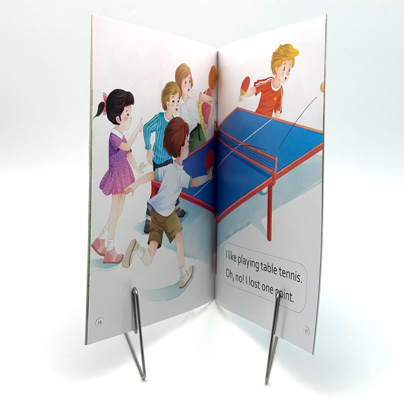 I Love Sports Preschool English Picture Book ESL Physical Activity