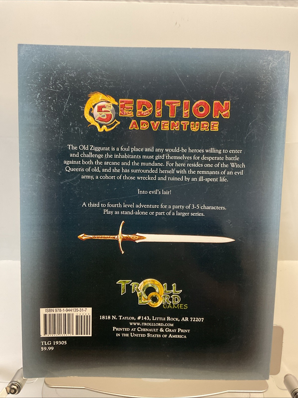5th Edition Adventure: A3 WICKED CAULDRON By Davis Chenault & Tim Burns **NEW**