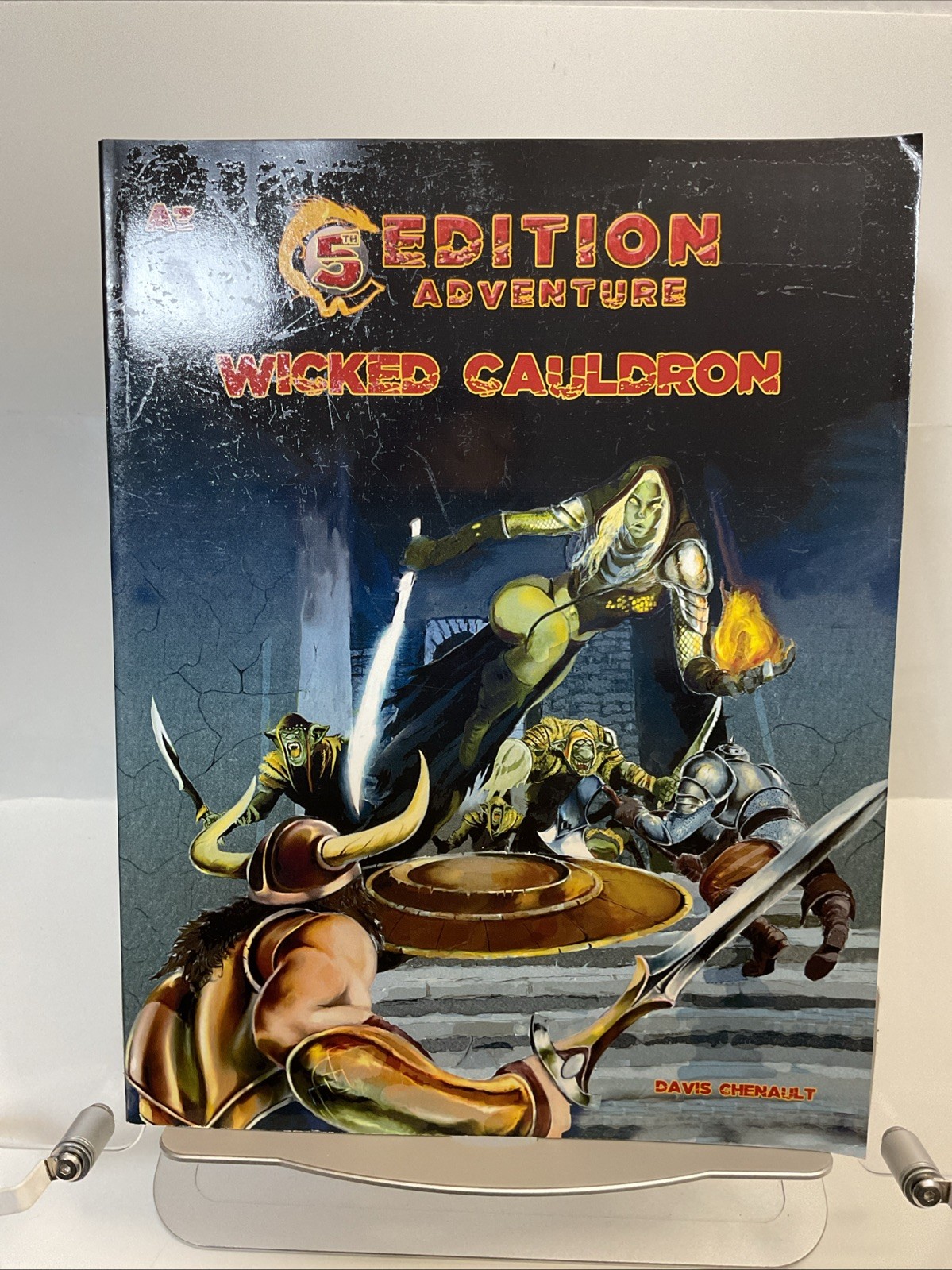 5th Edition Adventure: A3 WICKED CAULDRON By Davis Chenault & Tim Burns **NEW**