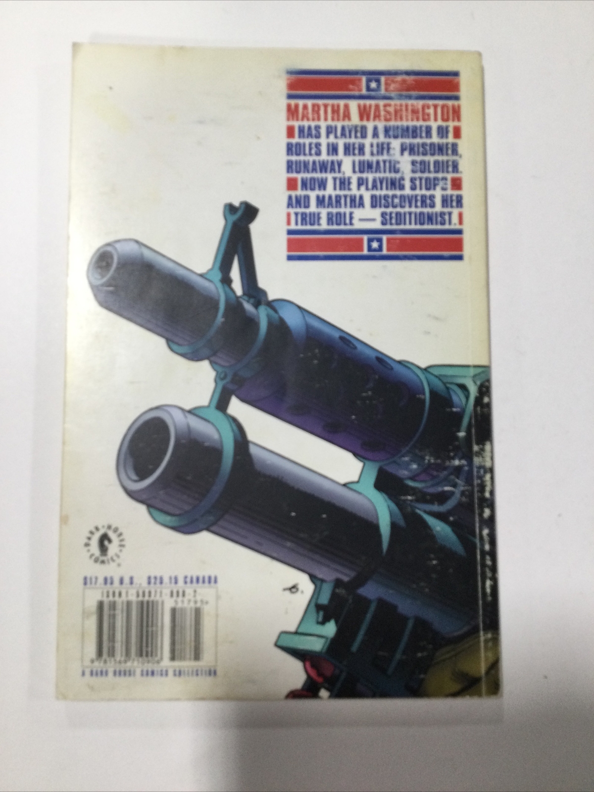 Martha Washington Goes to War 1998 Dark Horse Comics TPB VF Very Fine 8.0