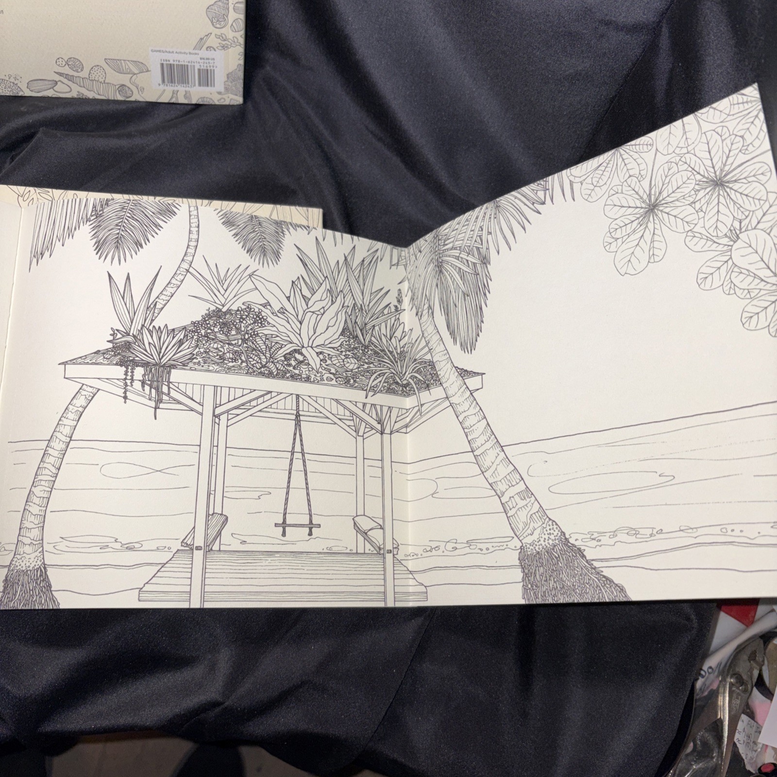 4 Adult Coloring Books by Jade Gedeon On Thick Paper 2016, 2017