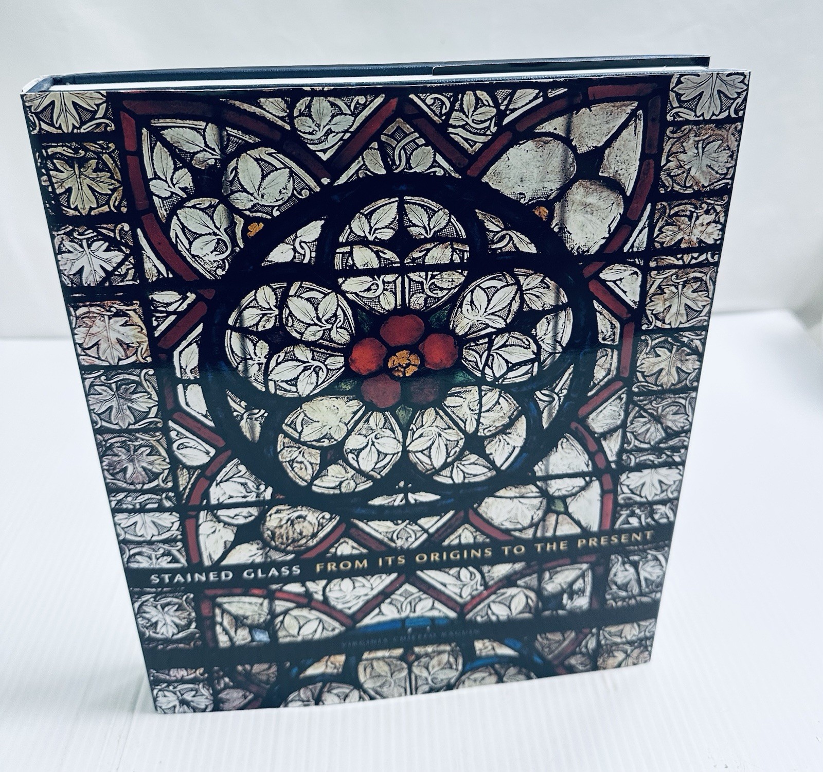 Virginia Raguin Stained Glass Origins to Present Art History Book Vintage 978081