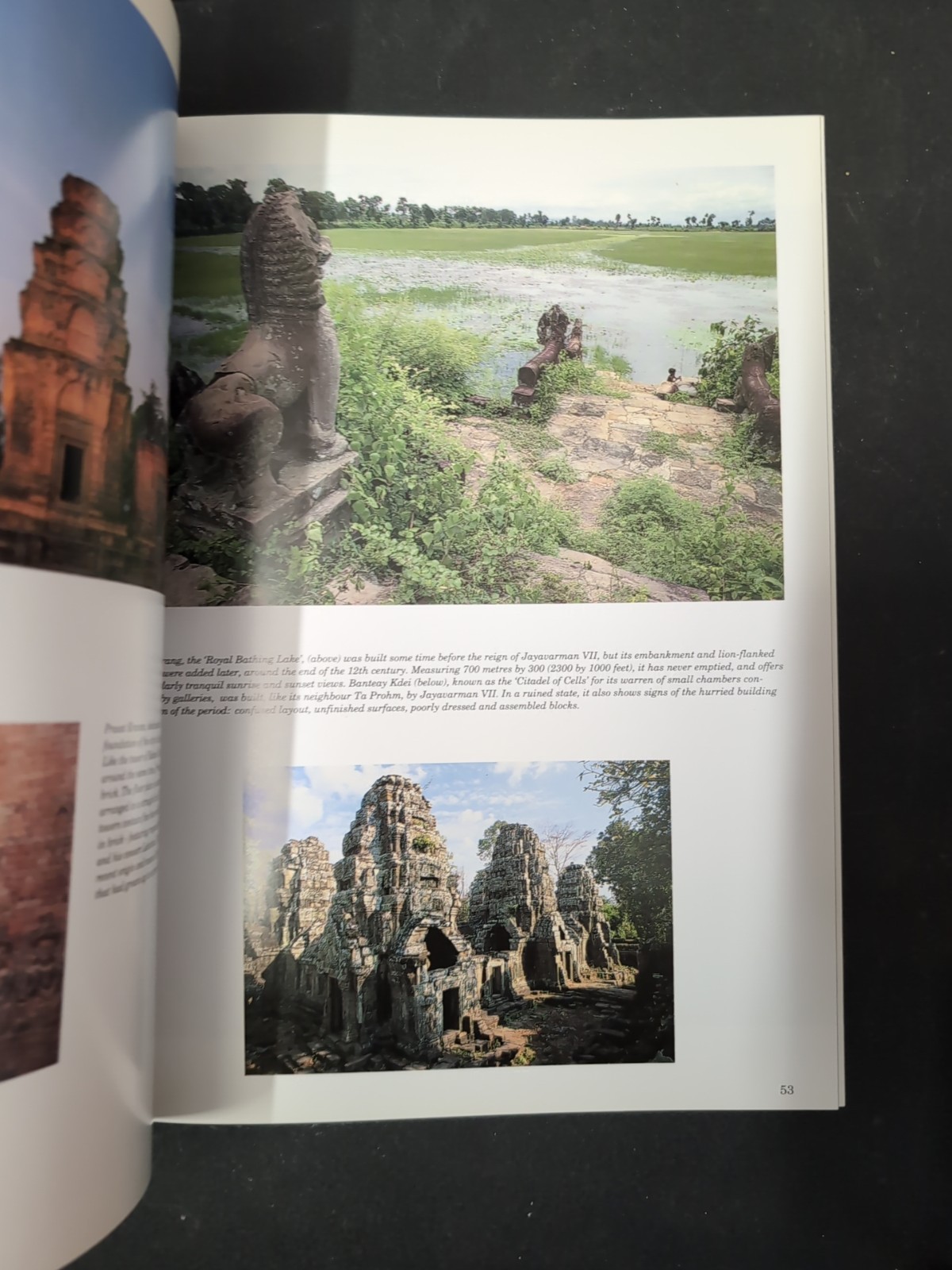 A Golden Souvenir of ANGKOR By Michael Freeman TPB 1992 Printing Booklet Book