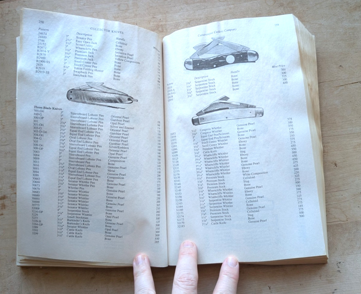 DAMAGED The Official Price Guide to Collector KNIVES 14th Edition BOOK Houston
