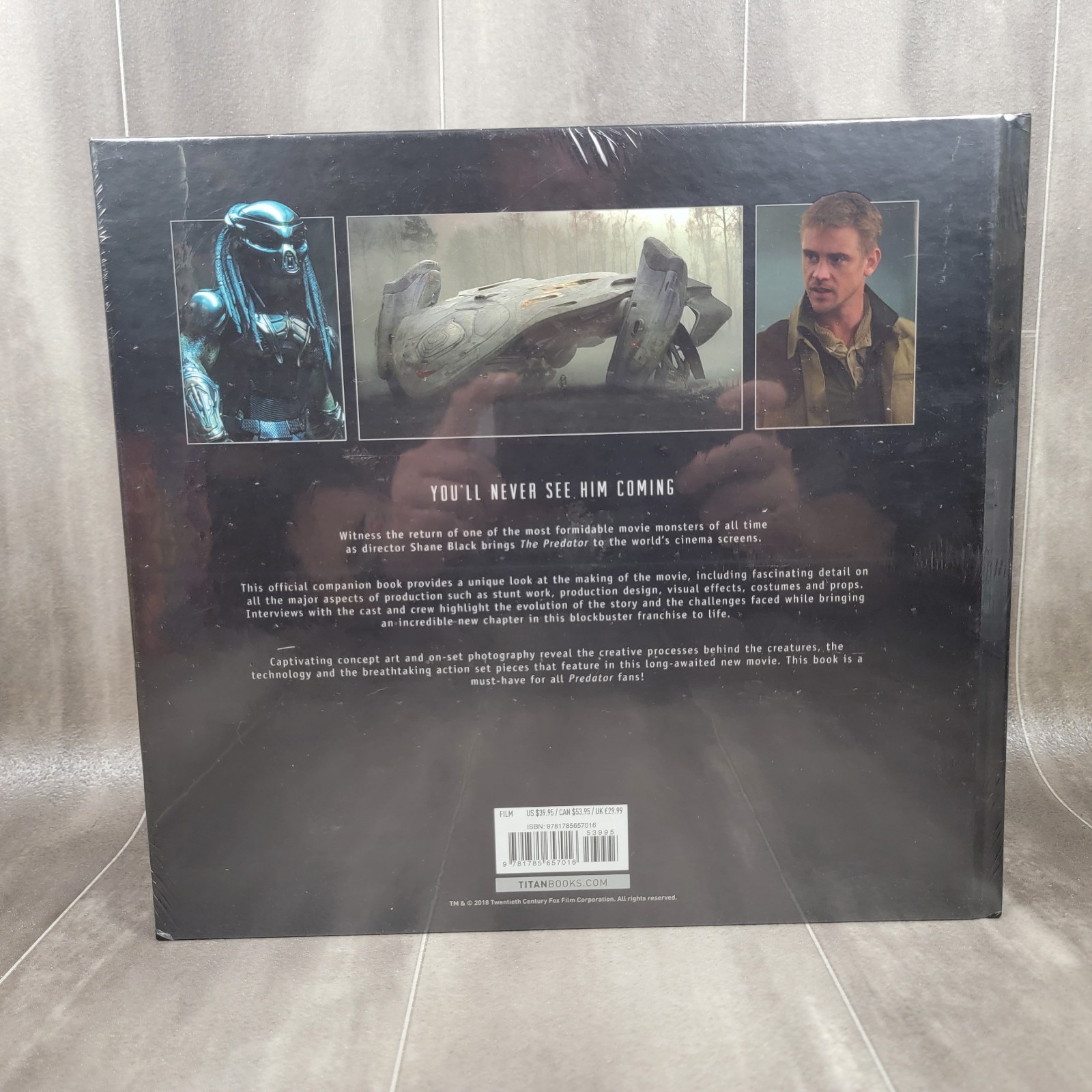 The Predator: The Art and Making of the Film by James Nolan (2018 HC) Brand New