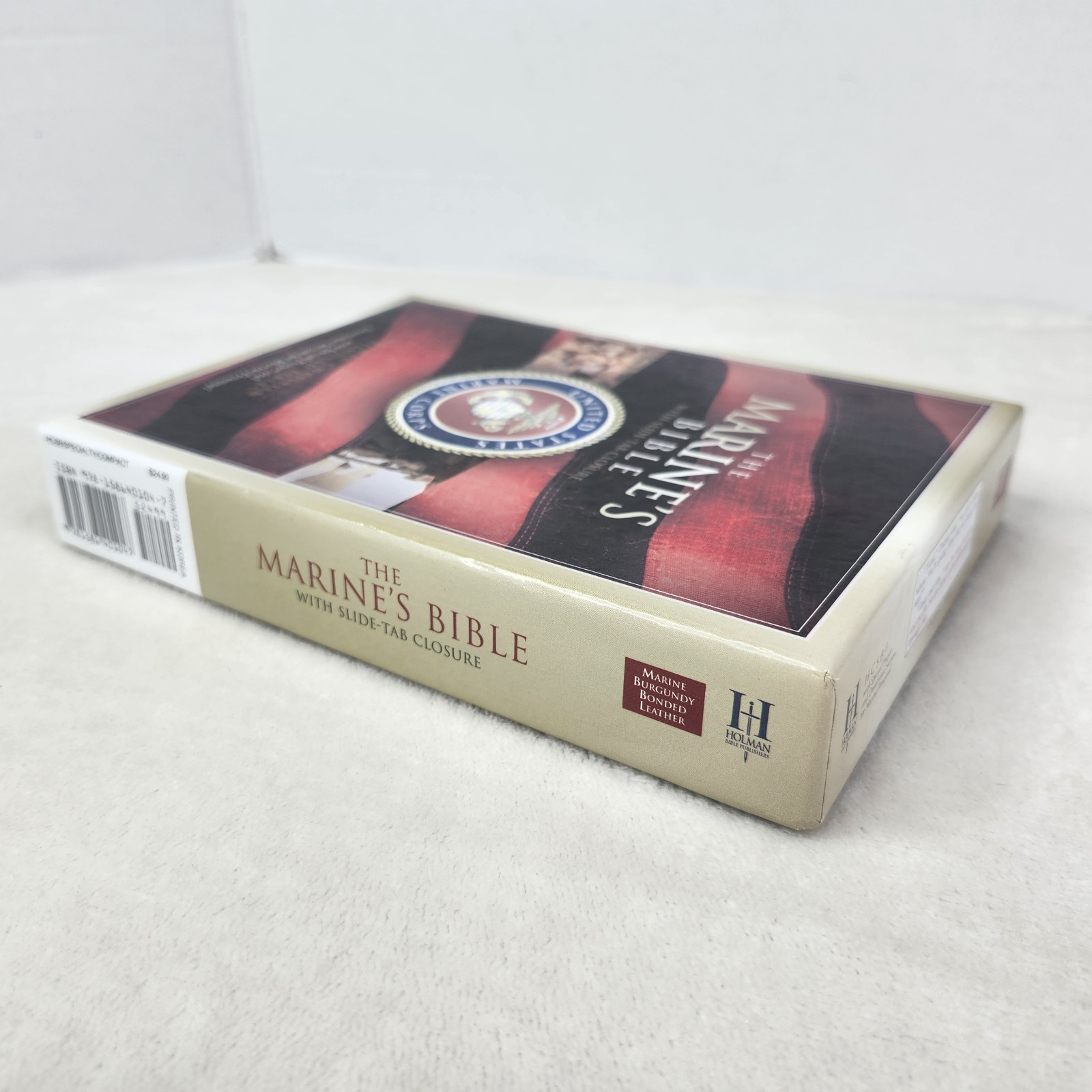 The Marine’s Bible Burgundy Simulated Leather HCSB USMC Christian Standard