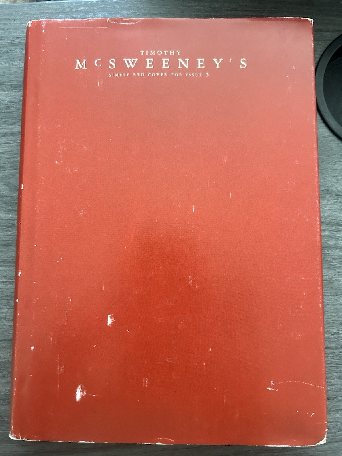 McSweeney’s Quarterly Concern No. 5 2001 Hardcover Dave Eggers Literary Journal