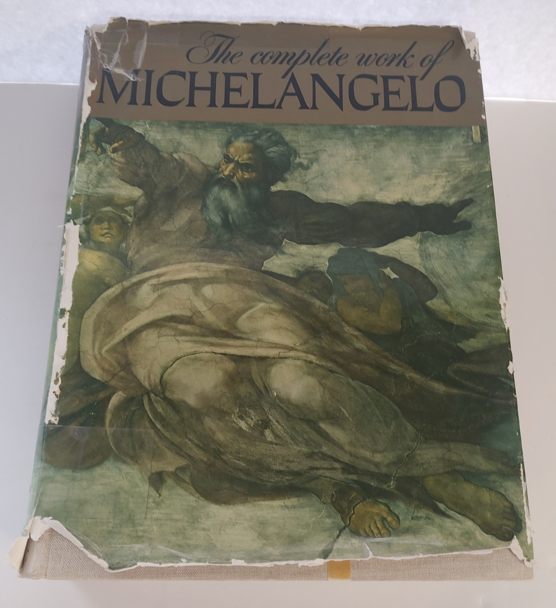The Complete Work Of Michelangelo by Reynal & Company *ex-libris* Big Book