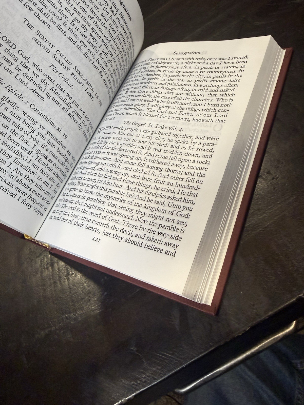 The Book of Common Prayer Reformed Episcopal Church Burgundy Hardcover Nice