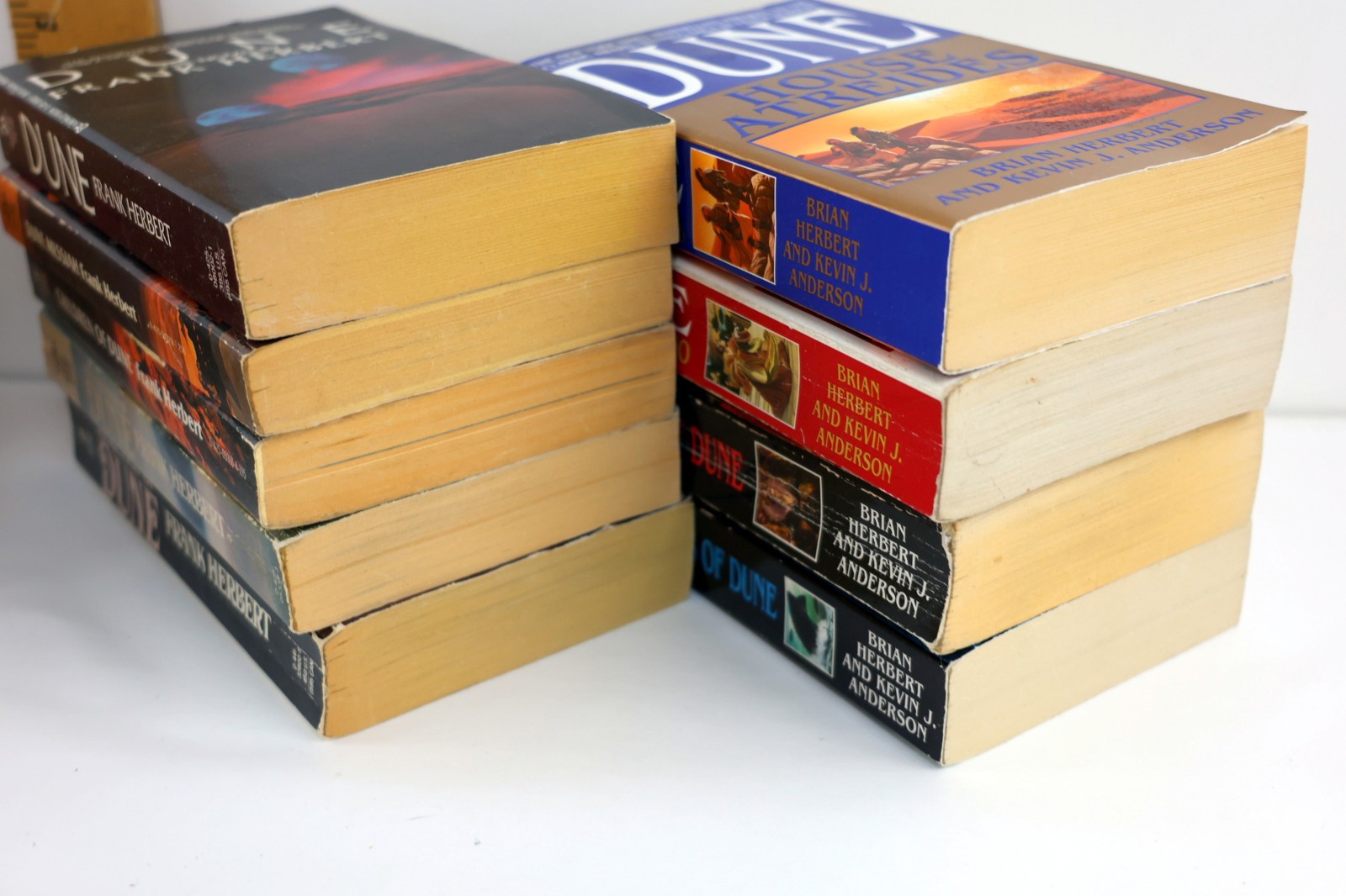 Frank Herbert Paperback Sci-fi Book Lot of 21 -Soul Catcher,Dosadi, & Dune Books