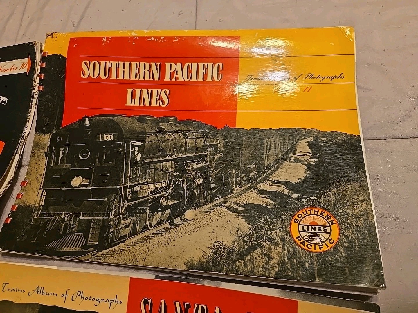 ESTATE: Vintage 1940’s Lot of 6 1st Edtion “Trains Album of Photographs” Books