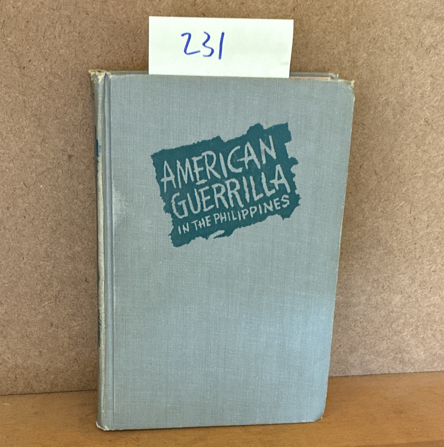 Ira Wolfert American Guerrilla in the Philippines HC Simon & Schuster 1945 WWII