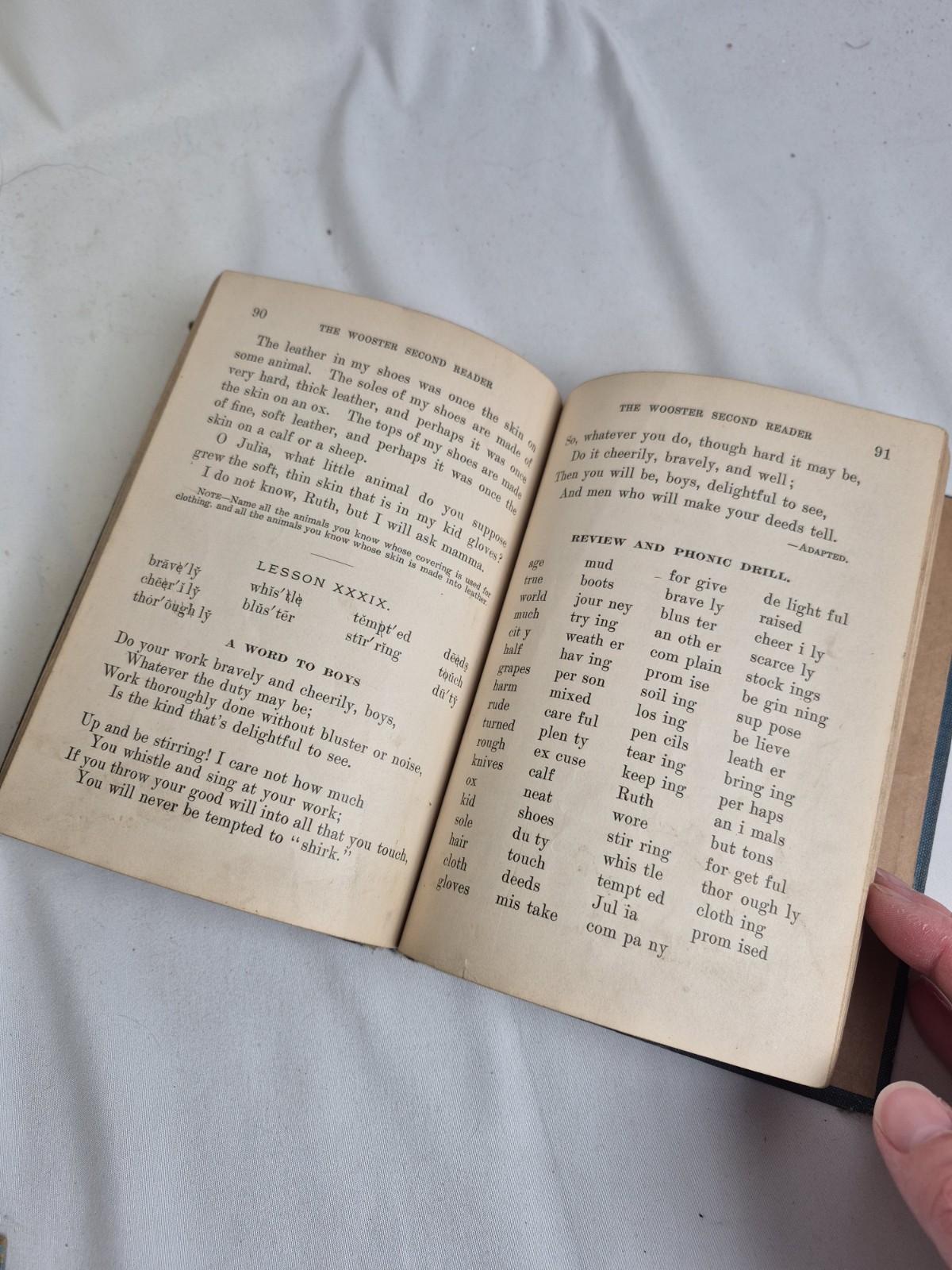 The Wooster Second Reader Book 1915 Wooster & Company Chicago Illinois