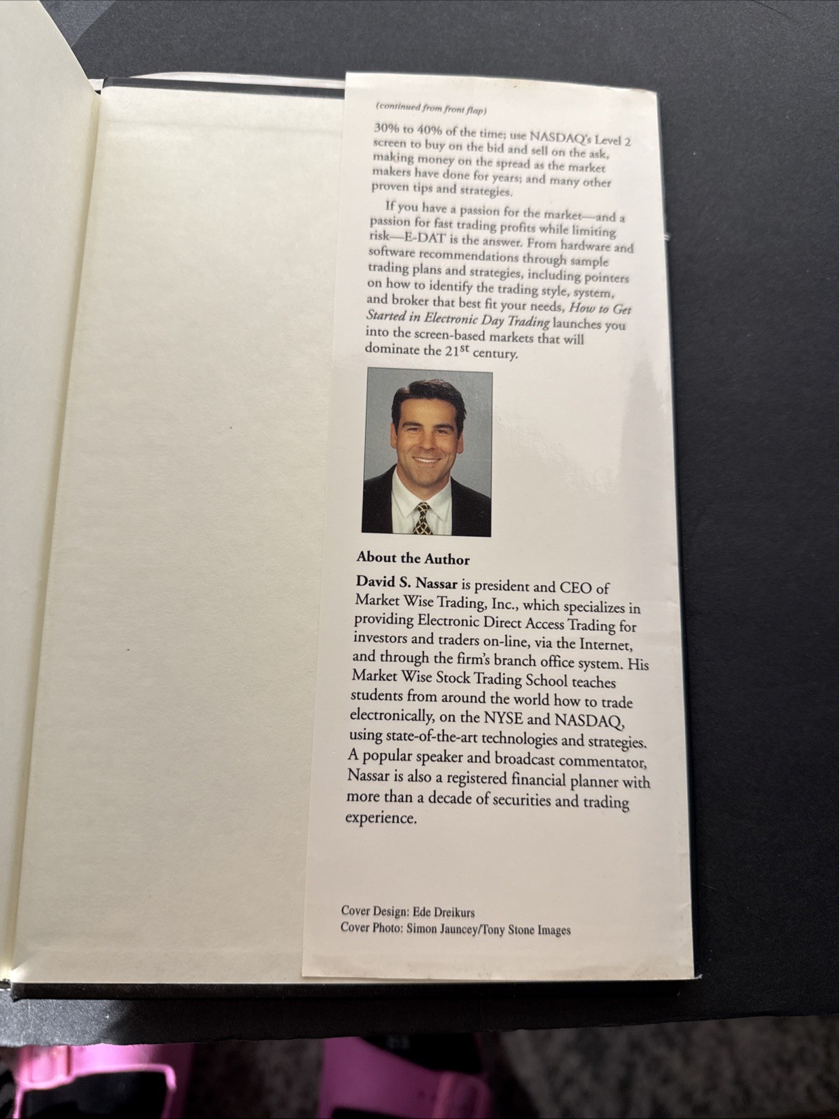 2 Investment Books : How Started Electronic Day Trading & Intelligent Investor