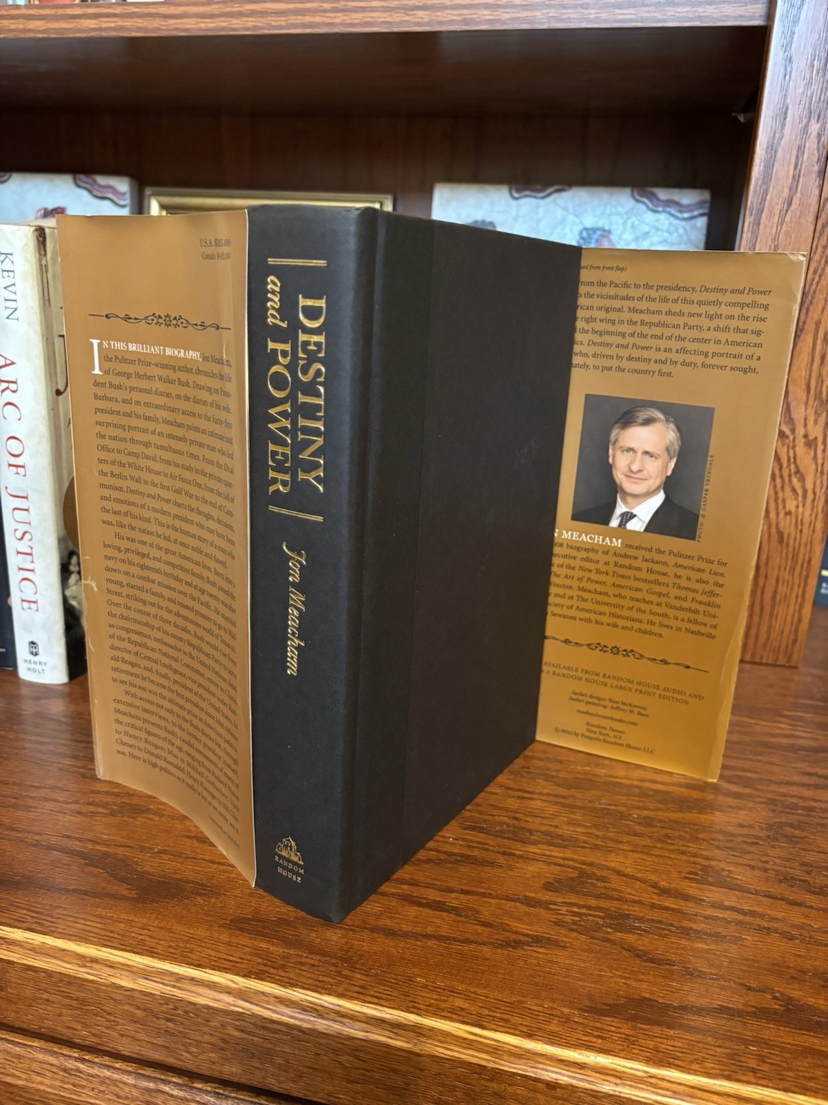 Destiny and Power. Jon Meacham. Signed 1st HC Ptg. RH 2015. Fine/VG+