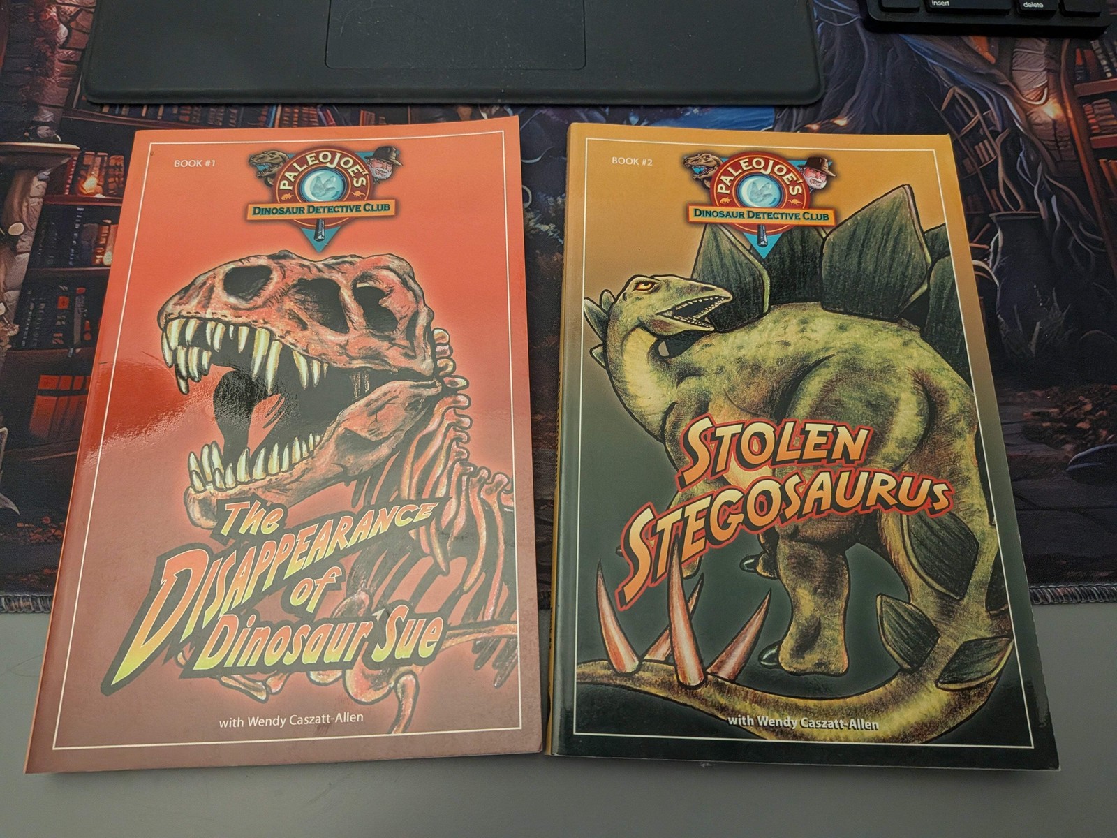 PaleoJoe’s Dinosaur Detective Club Lot Bundle #1-2 by “PaleoJoe” Kchodl VERY GOO